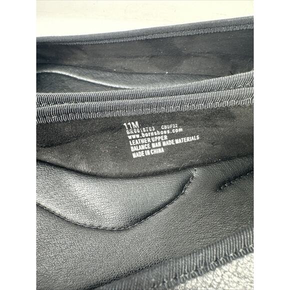 BORN Brin Ballerina Bow Ballet Black Comfort Flats LEATHER Size 11M - Picture 3 of 8